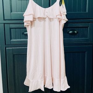 Baby pink sleep dress